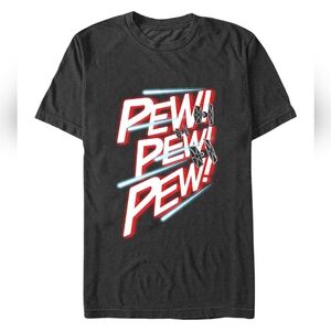 Star Wars "Pew Pew Pew" Tie Fighter Tee (Men's)